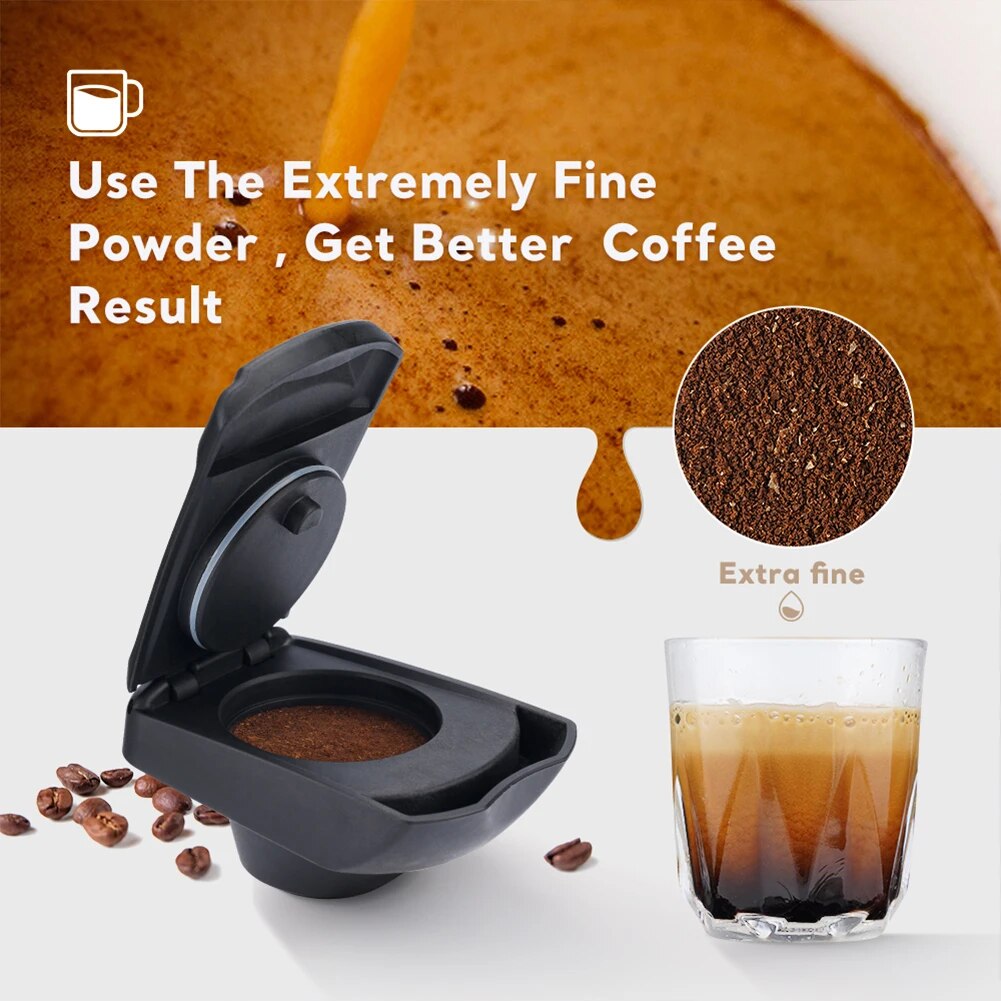 Refill Reusable Capsule For Dolce Gusto Edg Lumio Dg Coffee Machine